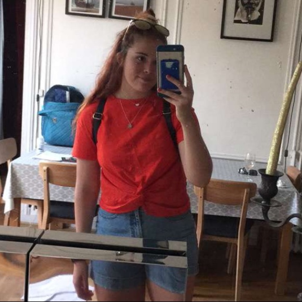 Red shirt